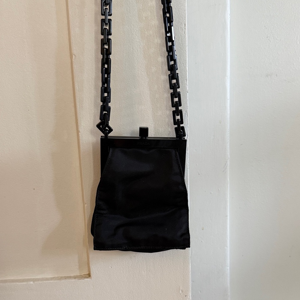 Prada Men's Black Leather Wallet